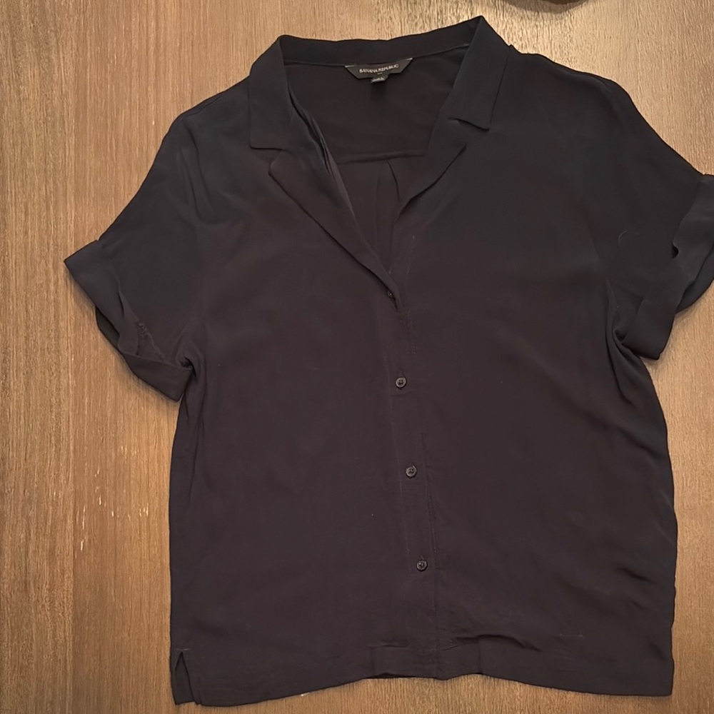 Banana Republic Black Women's Top